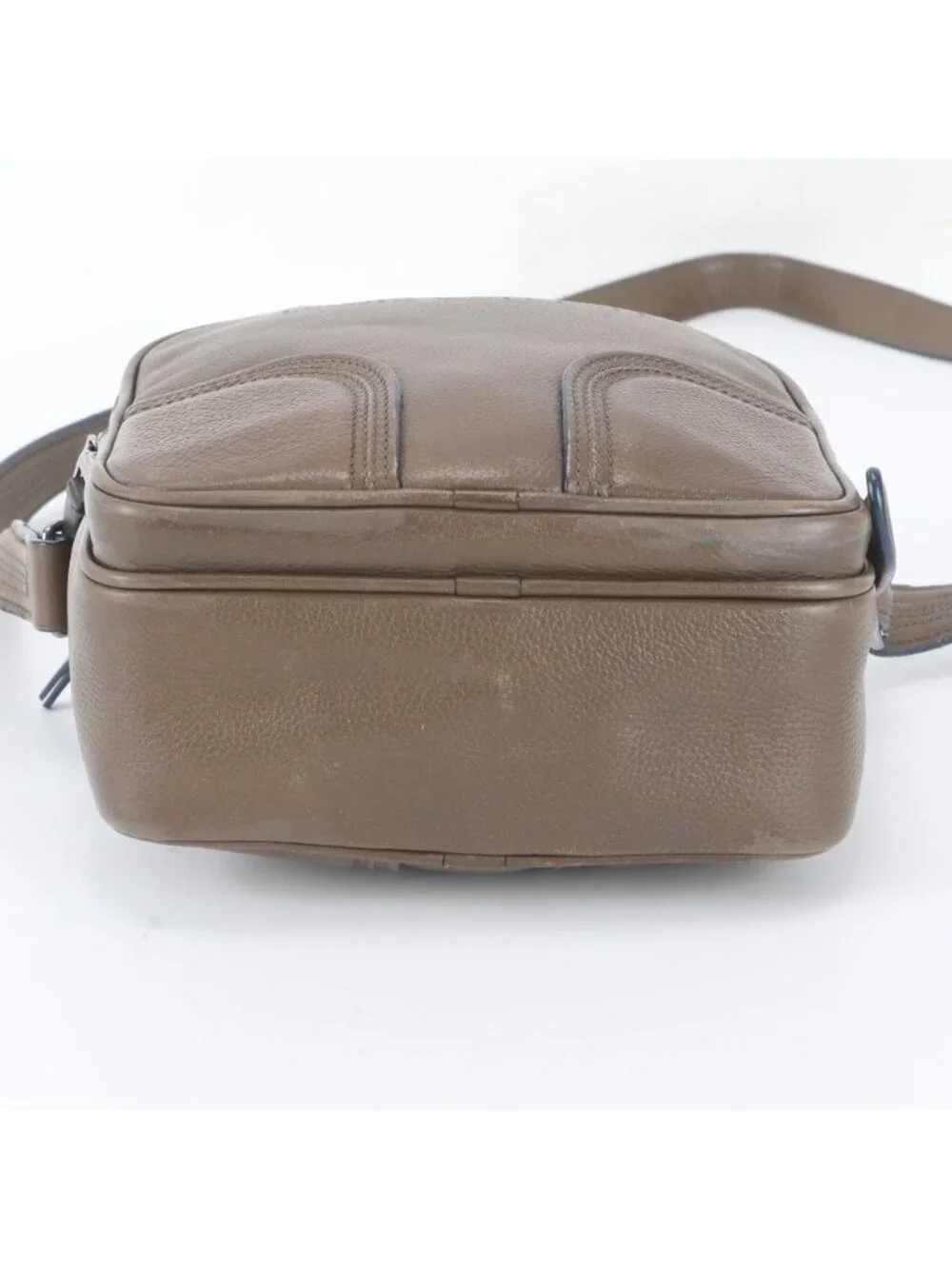 Louis Vuitton Cuir Bequia Trotter M Leather Shoulder Bag Crossbody Messenger